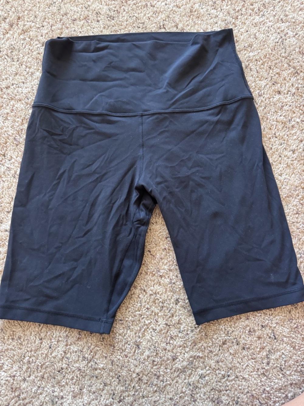 lululemon athletica Align Black High-Rise Bike Shorts - 10inch
